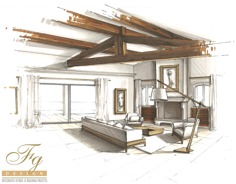 projet-architecture-interieure-decoration-salon-dessin